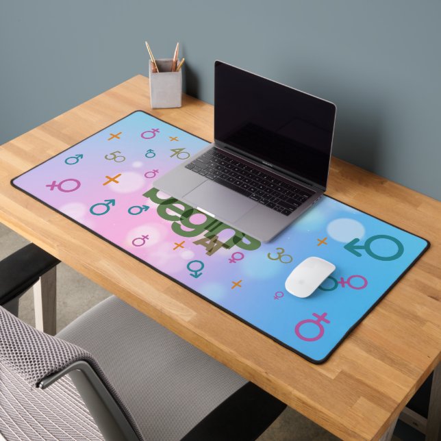 Life Begins at | Desk Mat (Office 2)