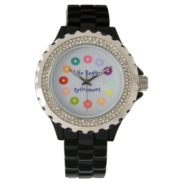 Life Begins at Retirement Watch (Front)