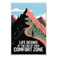 Life begins at the end of your comfort zone