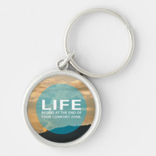Life Begins Keychain