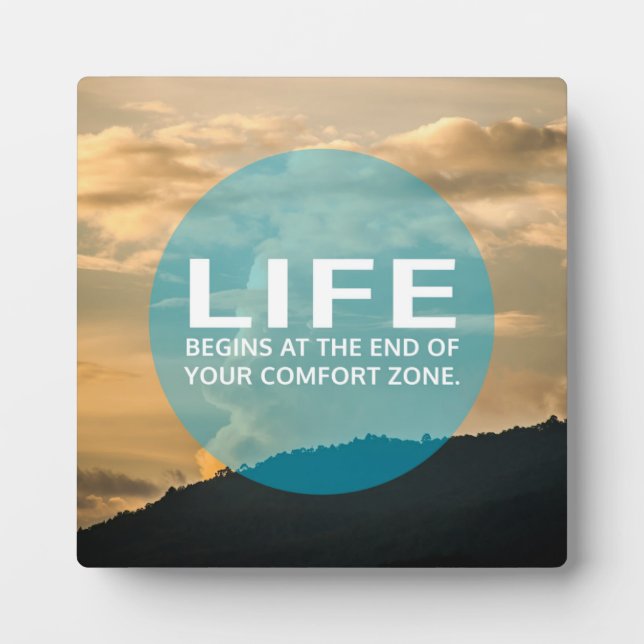 Life Begins Plaque (Front)