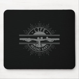 Life Behind Rs Mountain Bike Biking Biker Gift  Mouse Pad