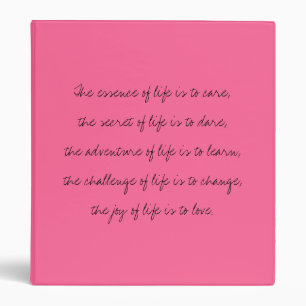 LIFE Binder