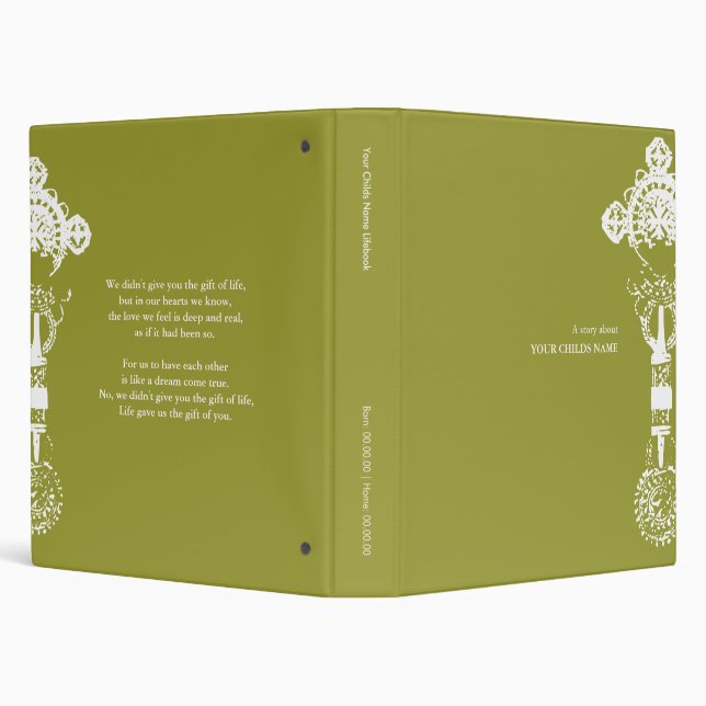 Life Book & Album Binder (Background)