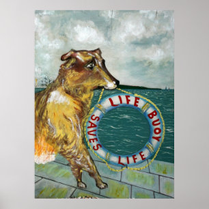 Life Buoy soap vintage advertising poster