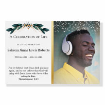 Life Celebration Elegant and Graceful Funeral