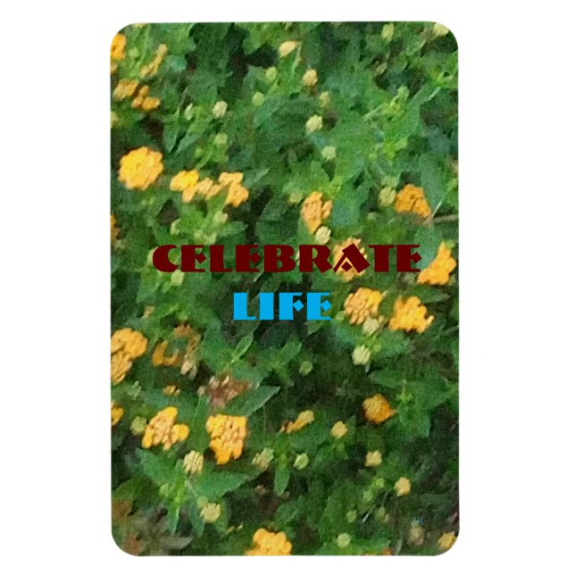 Life celebration Flexible Magnet (Vertical)