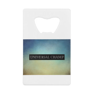 Life Champ Credit Card Bottle Opener