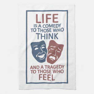 LIFE citation serviette de cuisine