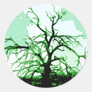 Life Classic Round Sticker