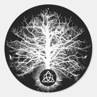 life classic round sticker