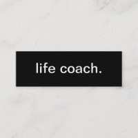 Life Coach Business Card