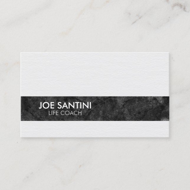 Life Coach Mentor Personal Advisor  Business Card (Front)
