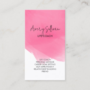 Life Coach Personal Help  Business Card