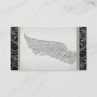 Life Coach Spiritual Angel Wing business cards