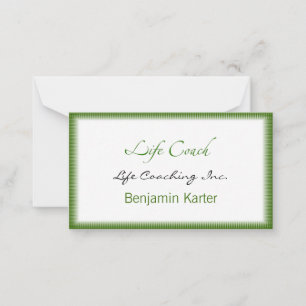 Life Coach Text Swash Advice Card
