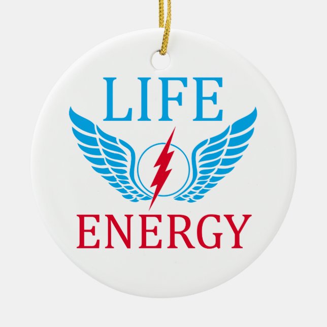 Life energy ceramic ornament (Front)