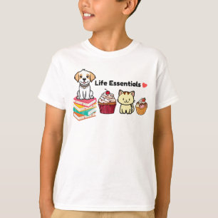 Life Essentials Cute Animal Graphic T Shirt