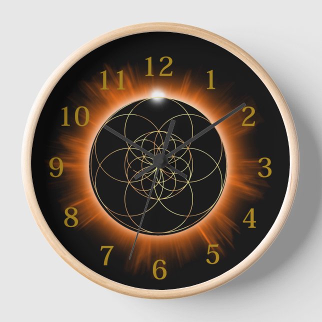 life flower clock (Front)