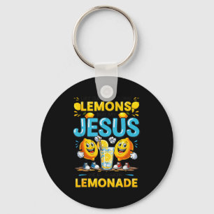Life Gave Me Some Lemon But My Jesus He Be Makin' Keychain