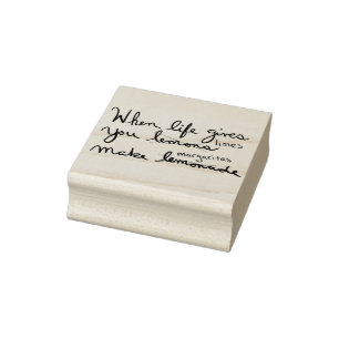 Life Gives You Lemons Get Limes Make Margaritas Rubber Stamp