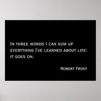 Life goes on