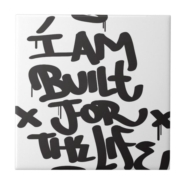 life graffiti tile (Front)