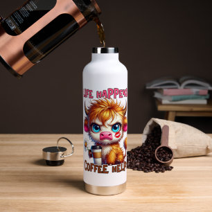 Life Happens Coffee Helps Water Bottle