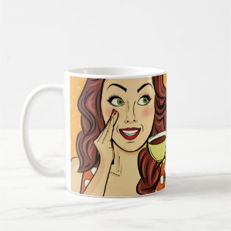 "Life happens when you're quilting." 11 oz mug