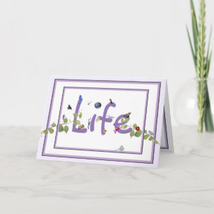 Life: Happy Continuation Day Card