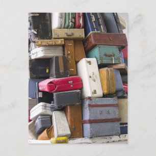 Life has a lot of baggage 2 postcard