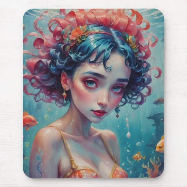 Life in a fish bowl no2 mouse pad (Front)