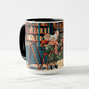 Life in Mice Town - Booklovers Chitchat Mug
