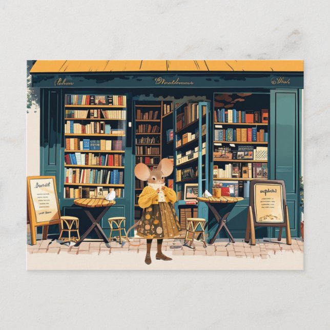 Life in Mice Town - Ms. Enora Pickett Postcard (Front)