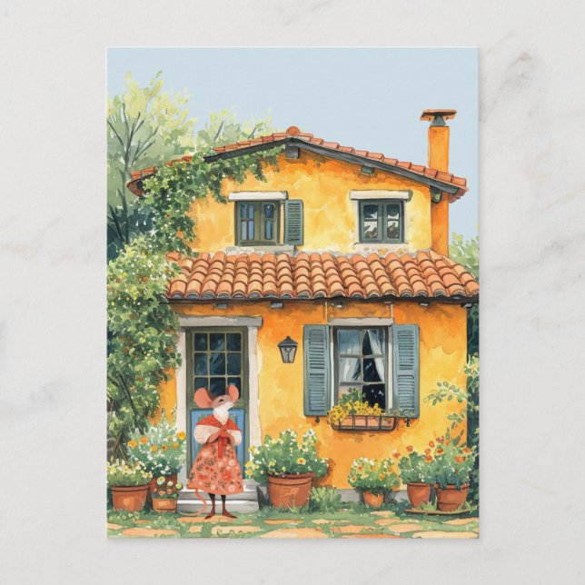 Life in Mice Town Series - Summer Vacation Postcard (Front)