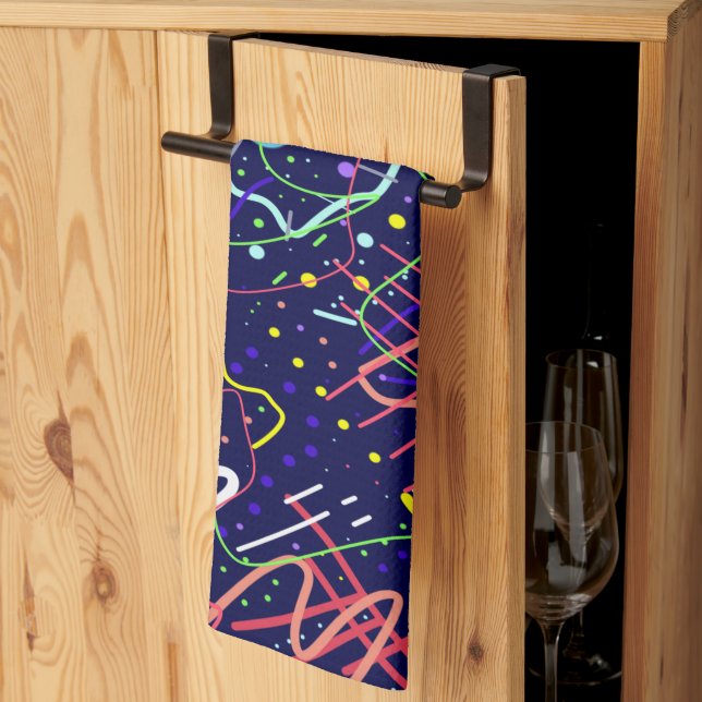 Life in Space Kitchen Towel (Thirds Fold)