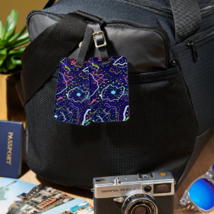 Life in Space Luggage Tag
