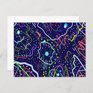 Life in Space Postcard