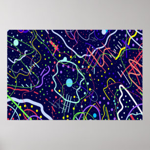 Life in Space Poster