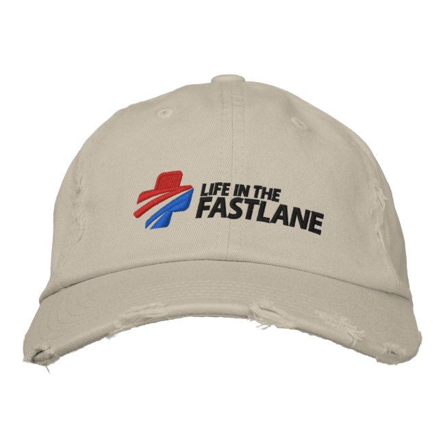 Life in the Fast Lane Cap (Front)