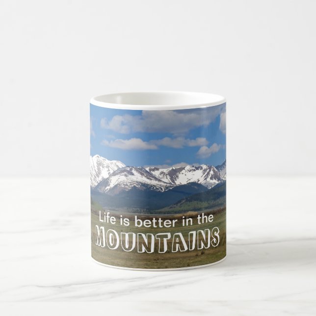Life in the Mountains Coffee Mug (Center)