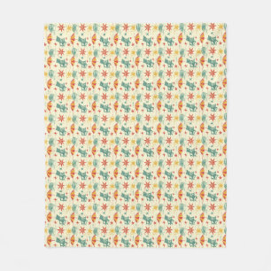 Life In The Tropics Is Nature’s Symphony Fleece Blanket