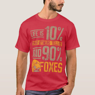 Life is 10 what others tell me and 90 foes Premium T-Shirt