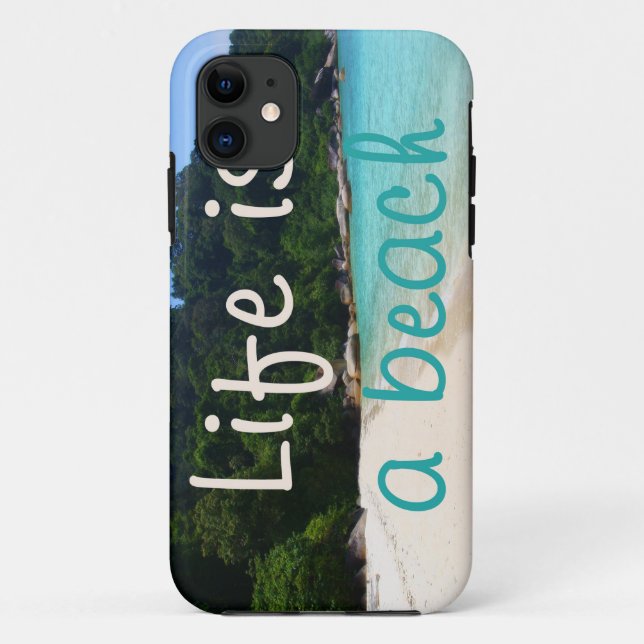 Life is a Beach Case-Mate iPhone Case (Back)