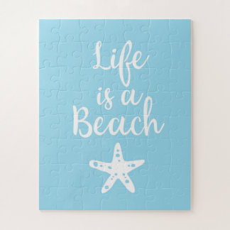 Life is a beach jigsaw puzzle