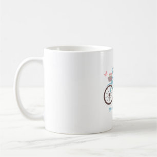 Life is a Beautiful Ride Bicycle Coffee Mug