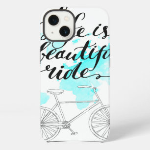 Life Is A Beautiful Ride Blue iPhone 13 Case
