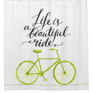 Life Is A Beautiful Ride Lime Green