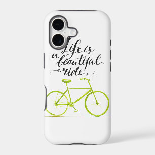 Life Is A Beautiful Ride Lime Green