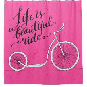 Life Is A Beautiful Ride Pink